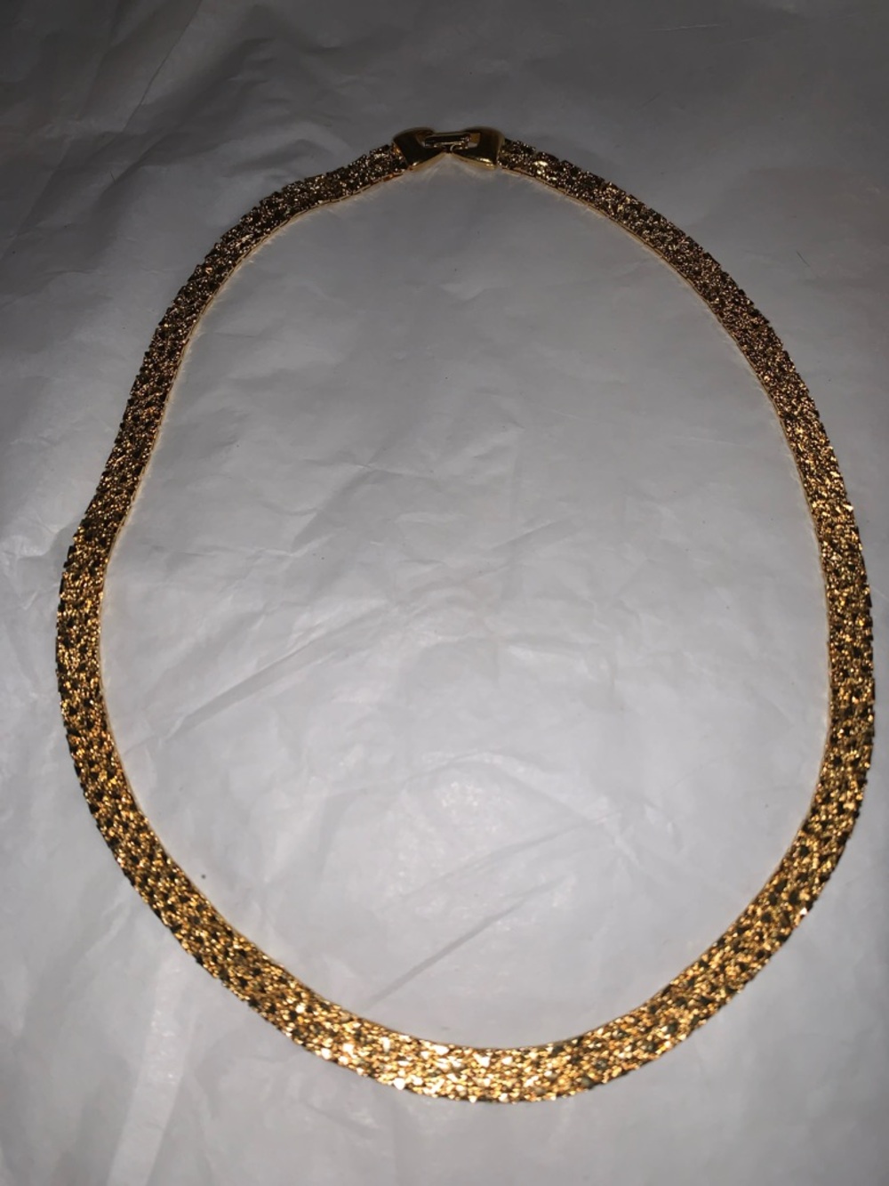 Glittering Gold-Color Women's Chain Necklace - Timeless Shine